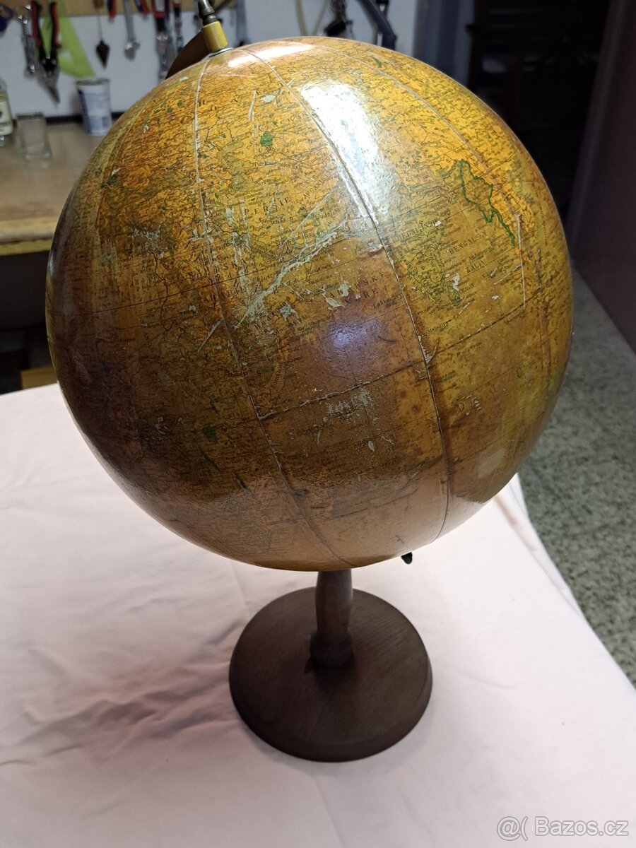 Starožitný globus - 6