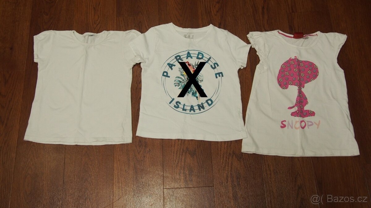 4x triko s krátkým rukávem vel.116 - 6