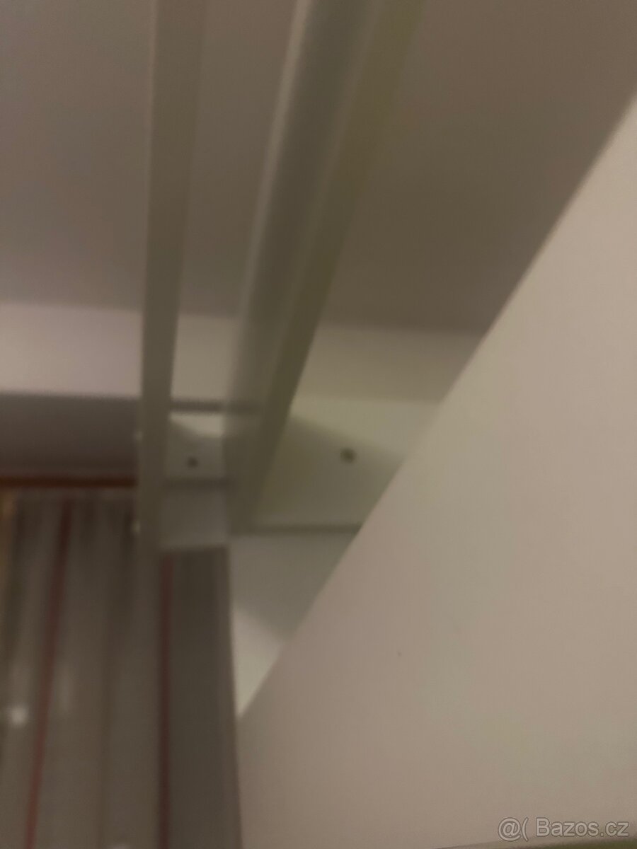 Dvoupatrová domečková dřevěná postel , 80x 200, 3 osoby - 6