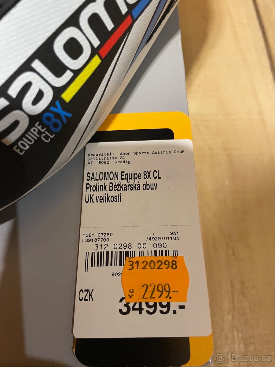 Běžky Sporten,boty Salomon 43,1/3,hole,téměř nové. - 6