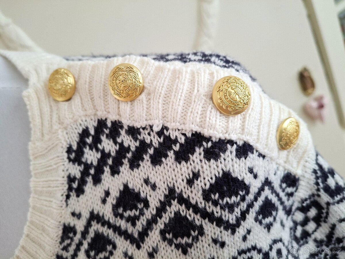 Párkrát oblečený dámský nádherný svetr LINDEX M 38 - 6