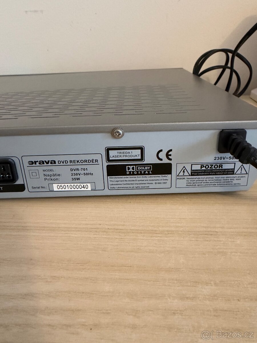 DVD Recorder Orava 701 - 6