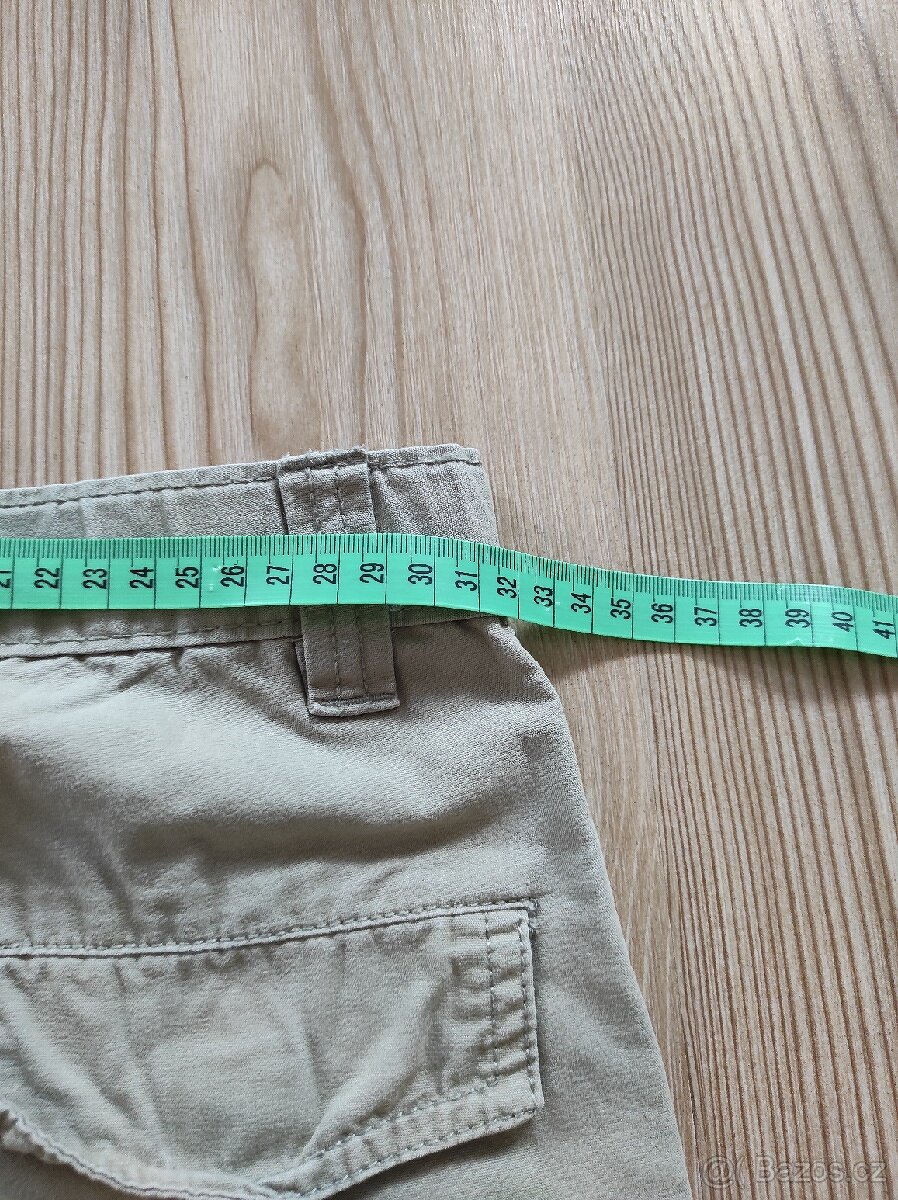 Kraťasy na kluka 8 let světlejší khaki - 6