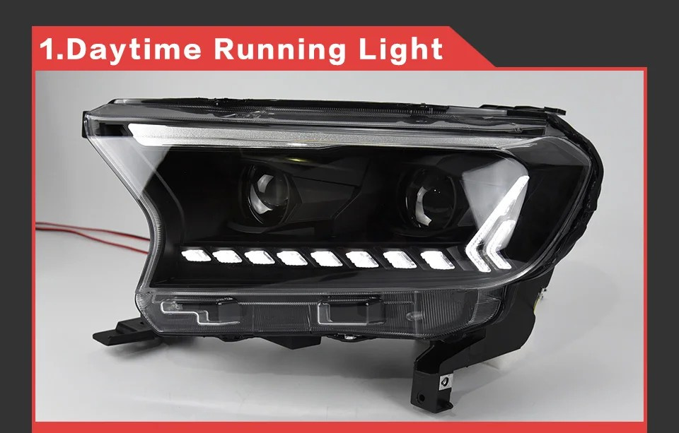 Ford Ranger LED světlomety NOVÉ - 6