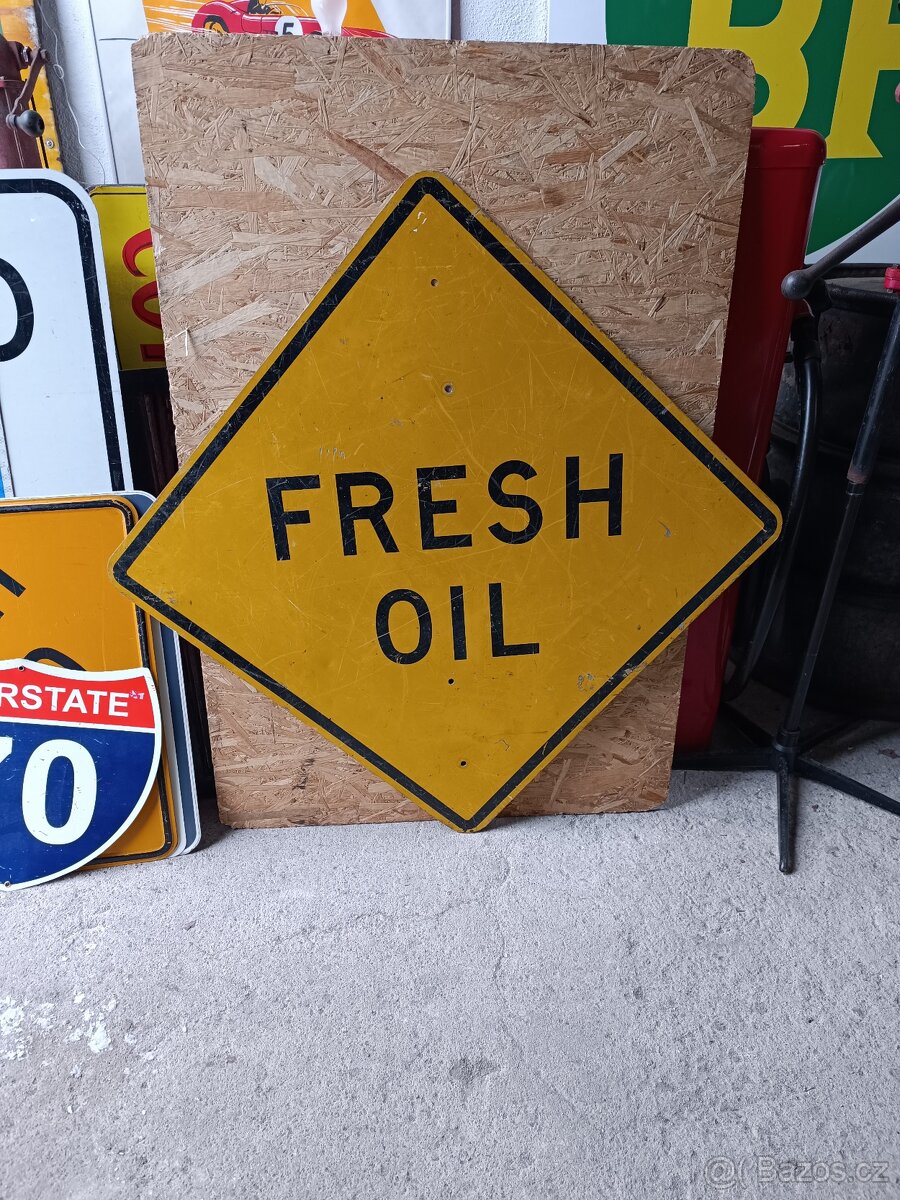 Stará Americká cedule, značka 60x77 cm slusna dekorace - 6