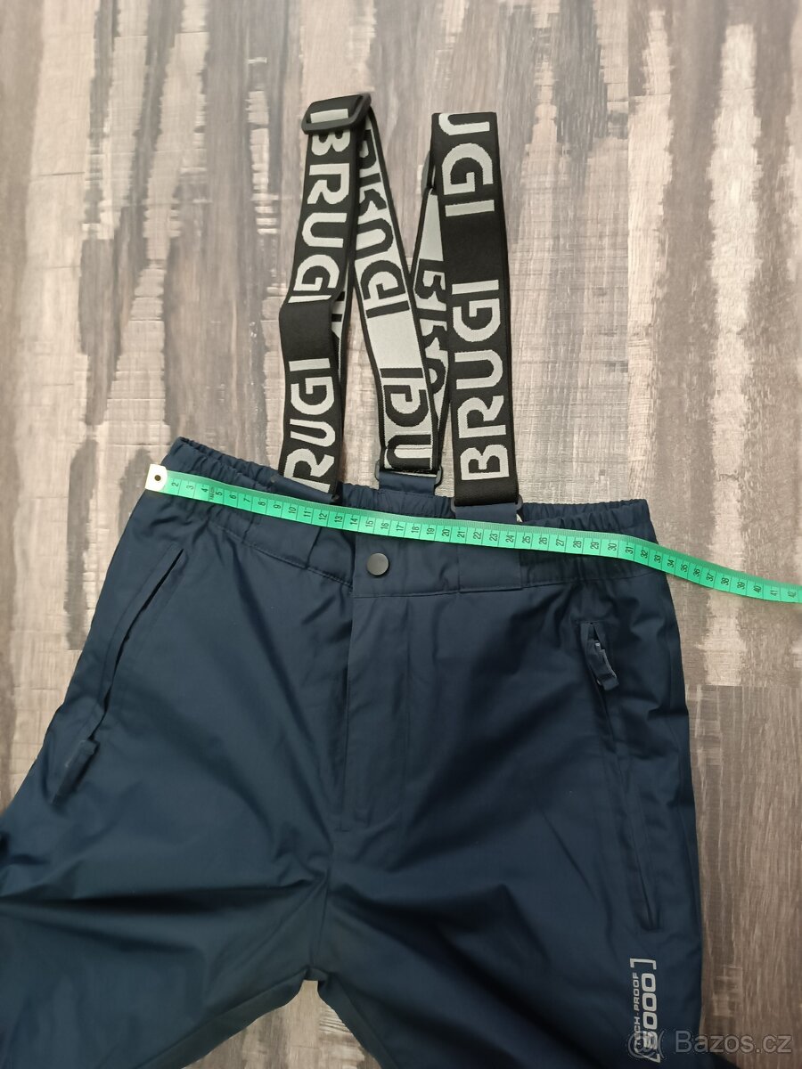 Zimní oteplováky Brugi tmavě modré vel. 134 / 140 - 6