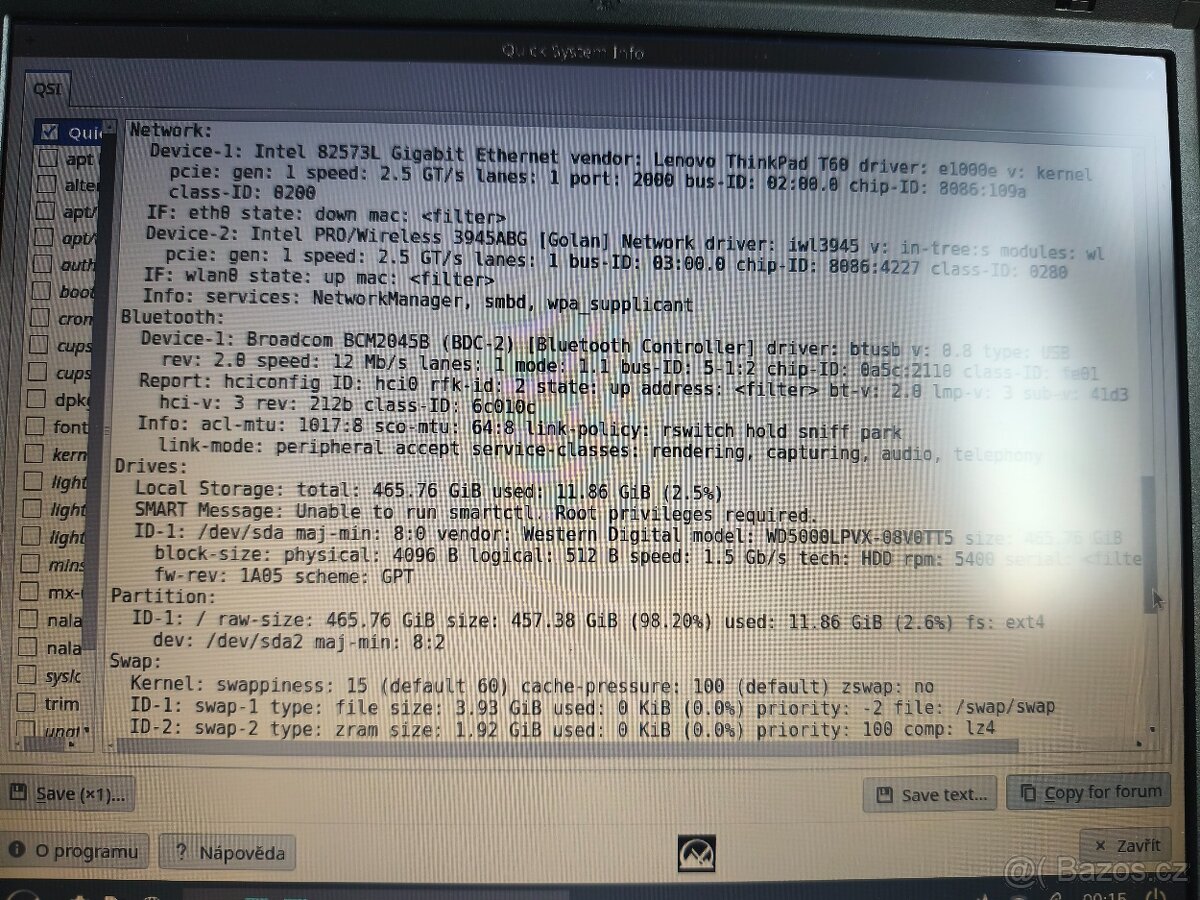 IBM / Lenovo ThinkPad T60 - 6