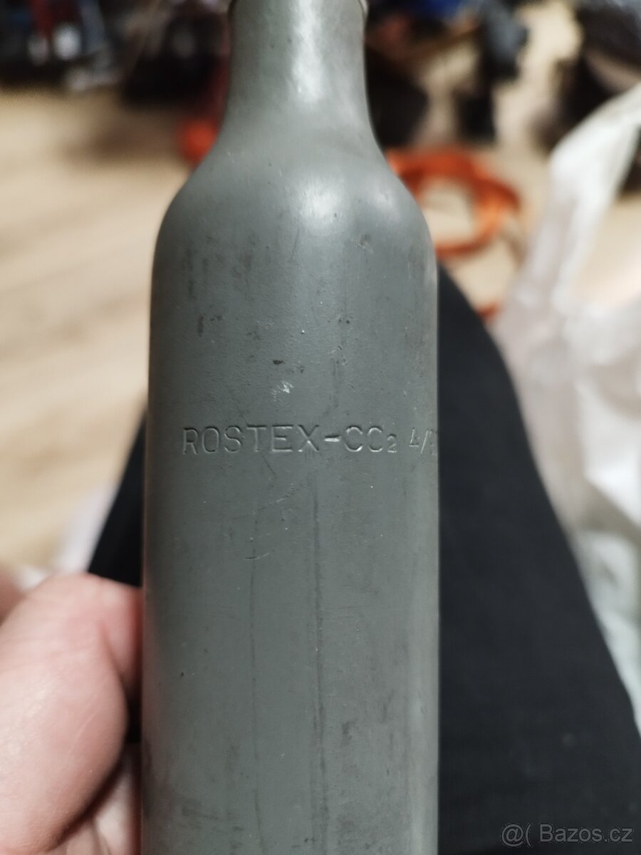 Rostex 215cm³CO2 bombičky - PLNÉ, STAROŽITNOST - 6