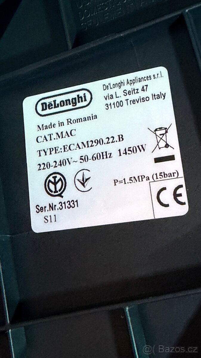 DeLonghi Magnifica EVO - 6