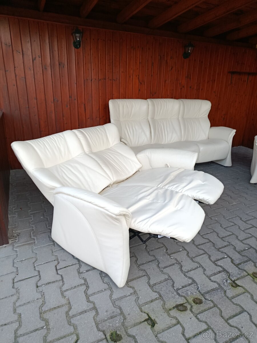 HIMOLLA kožená sedací souprava 3,2,1 - 6