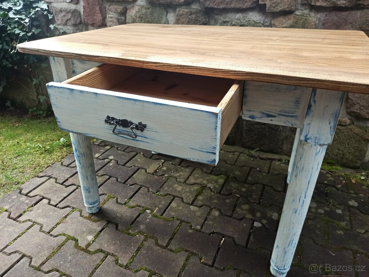starý stůl styl vintage - 6