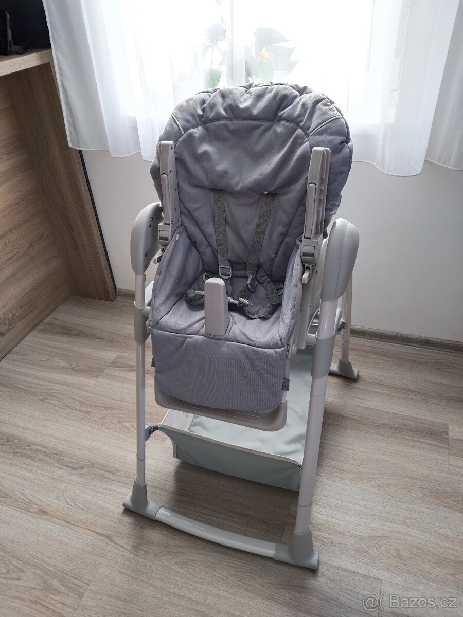 Jídelní židlička s lehátkem a houpačkou 3v1 - 6