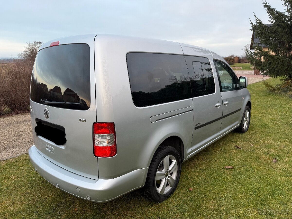 Vw Caddy Maxi 1.9tdi 7 mist Team,alu,navi,park.senzor - 6