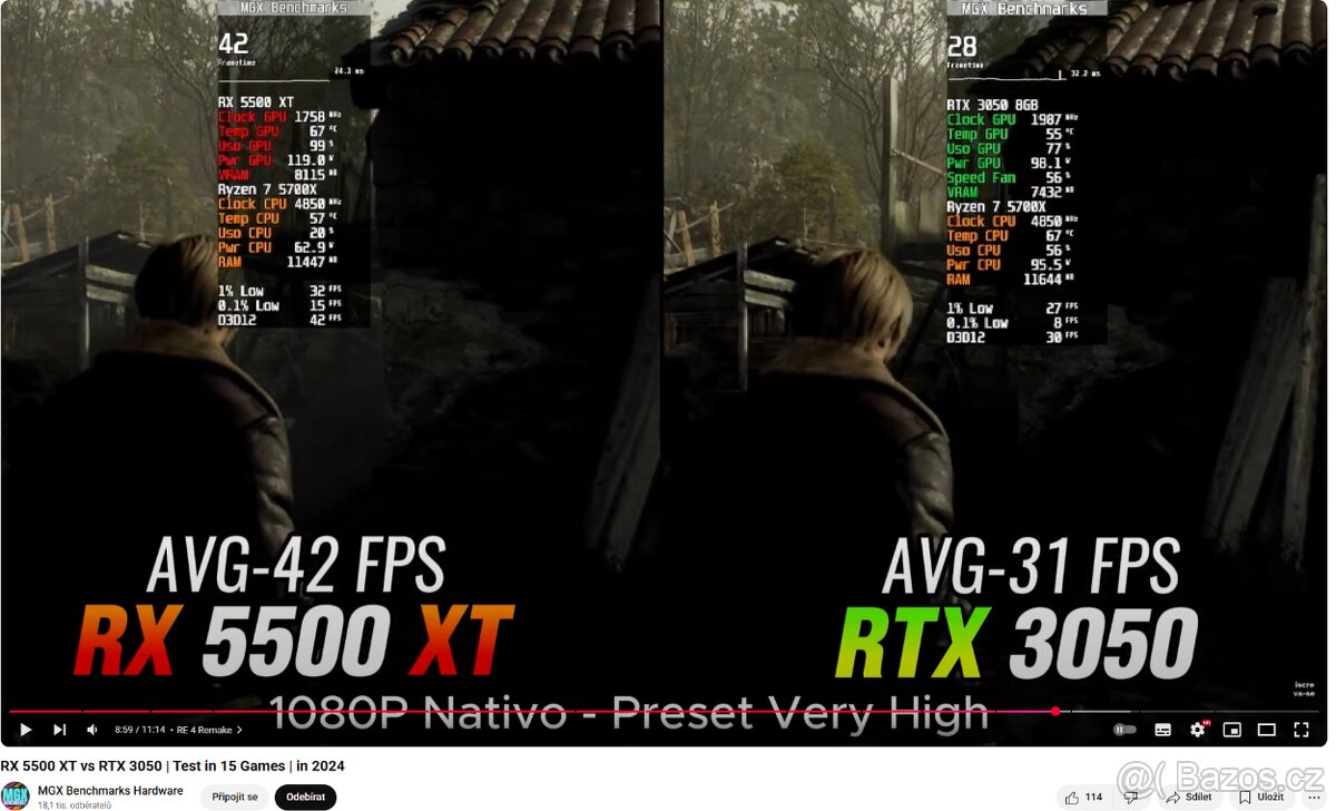 Herní PC - 10 jader, AMD RX 5500 XT 8GB, Windows 11... - 6