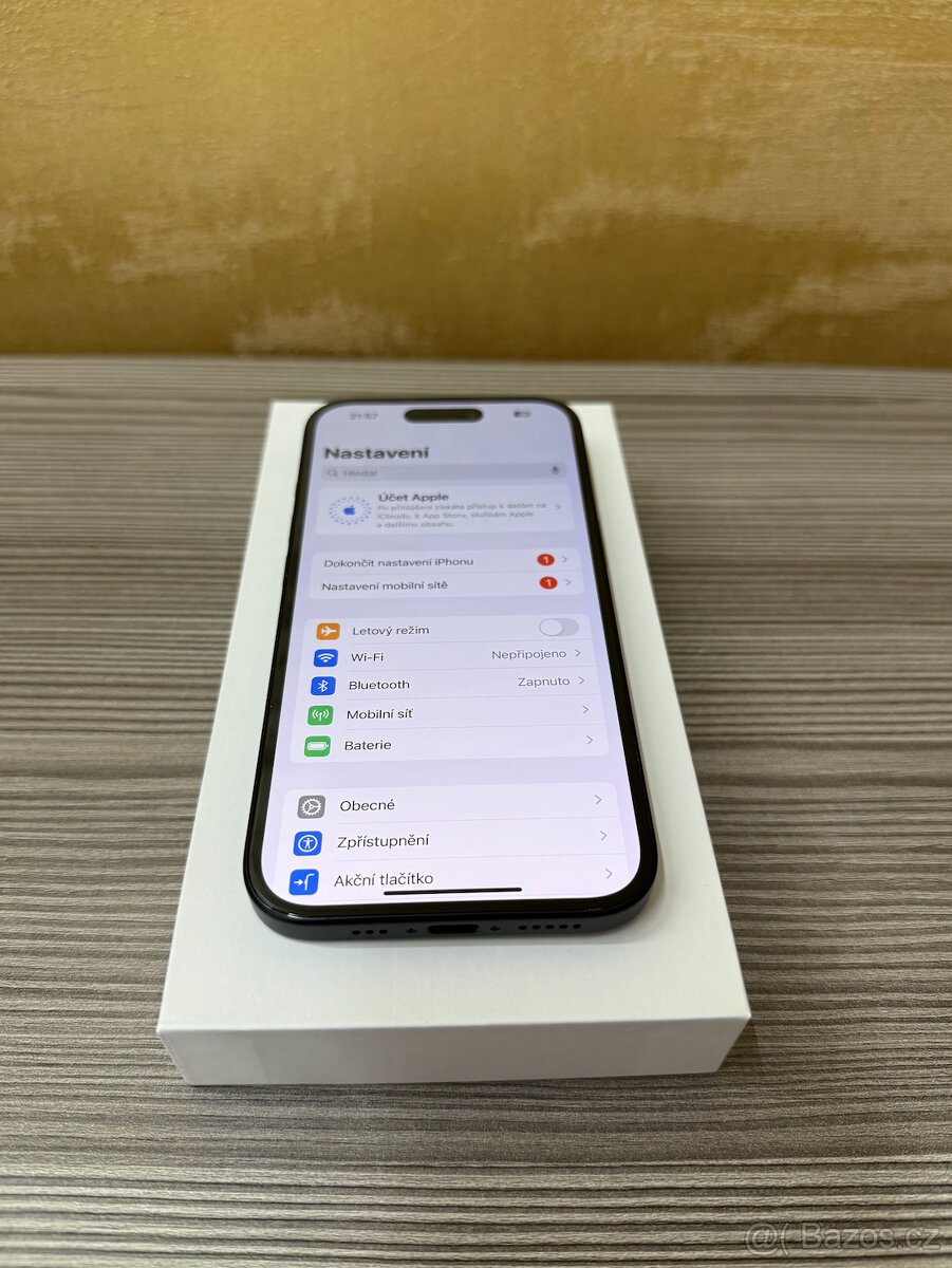 Apple iPhone 16 128GB černý TOP apple záruka, 100% baterie - 6