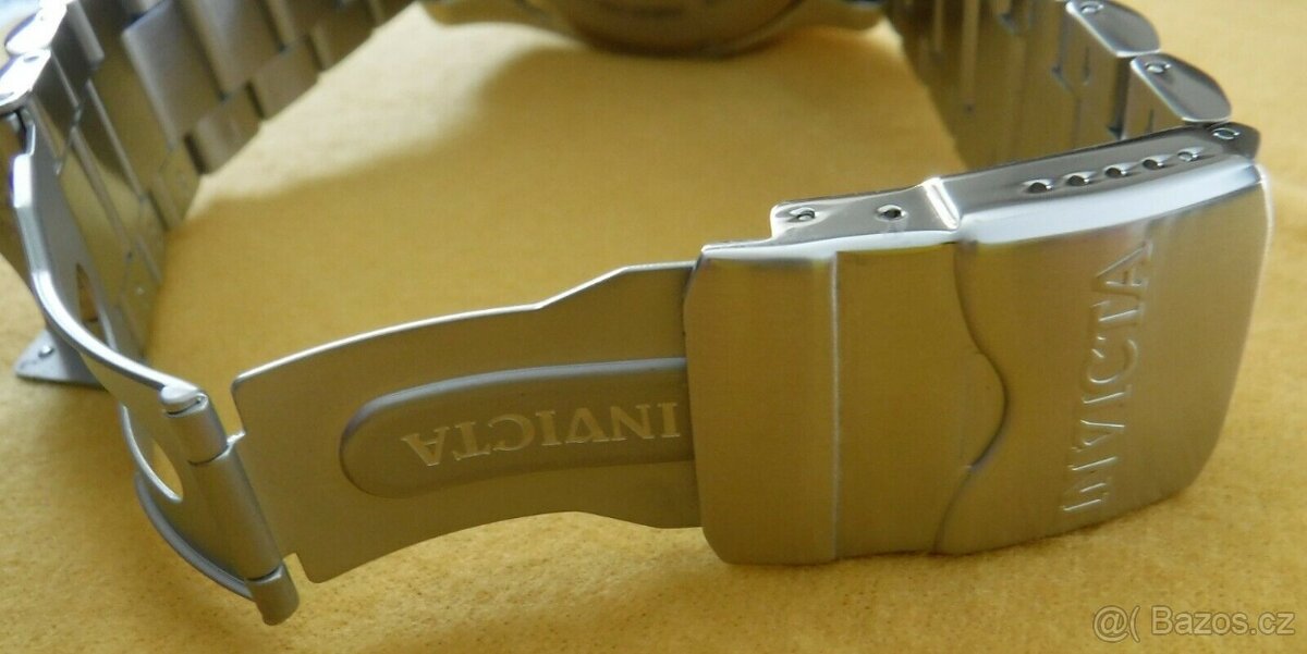 ze sbírky-Invicta Hydromax Automatic Blue Dial WR200 - 6