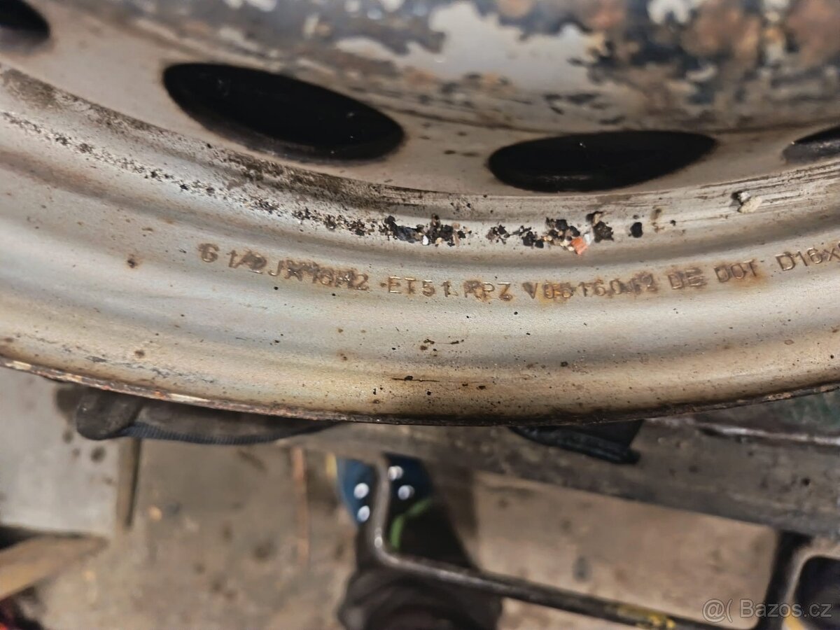 R16 disk plech VW T5 1ks - 6