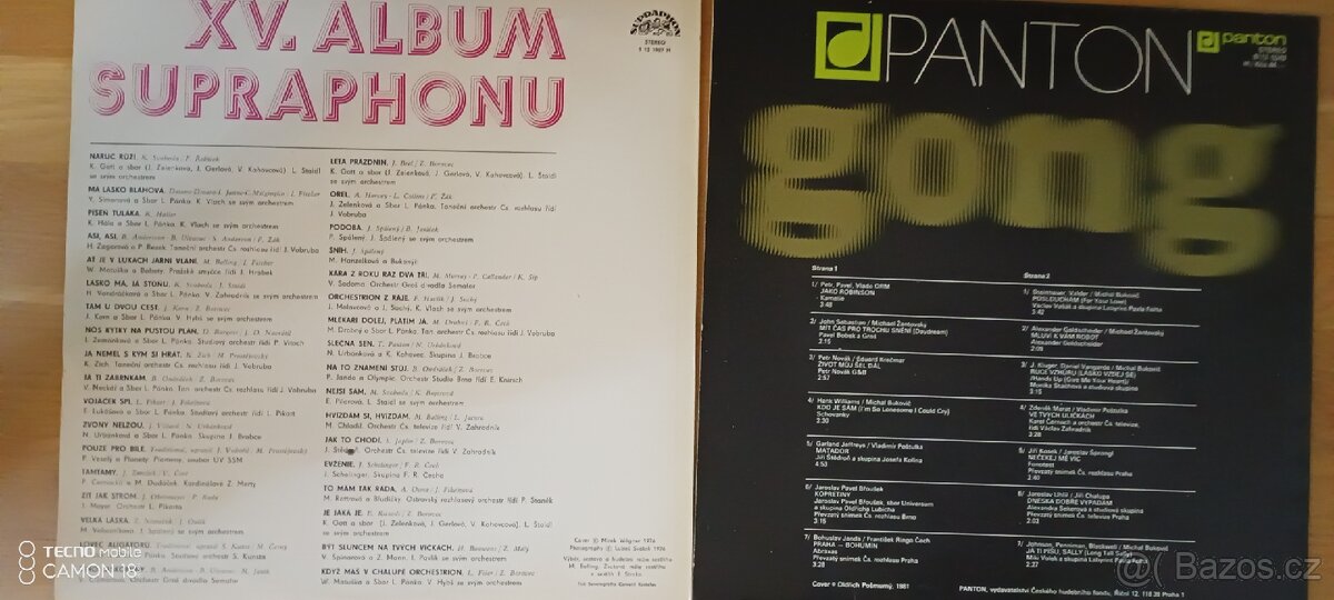 Retro/vintage ČSSR- LP desky-výběr 70.léta - 6