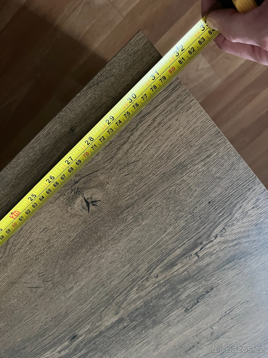 Stolek, Konferenční stůl s šuplíky 80x80cm výška 54cm - 6