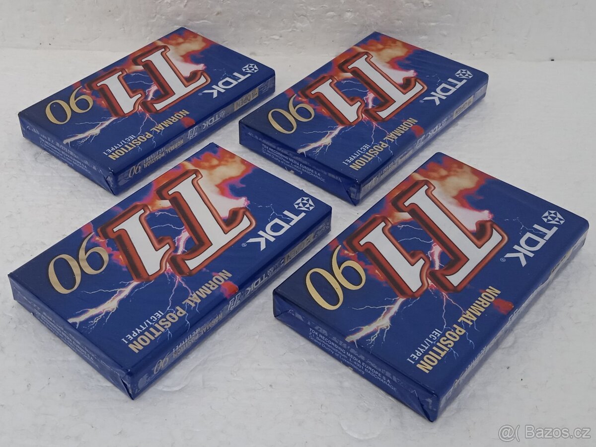 TDK T1 90 T1-90EA Retro Audiokazeta - 6