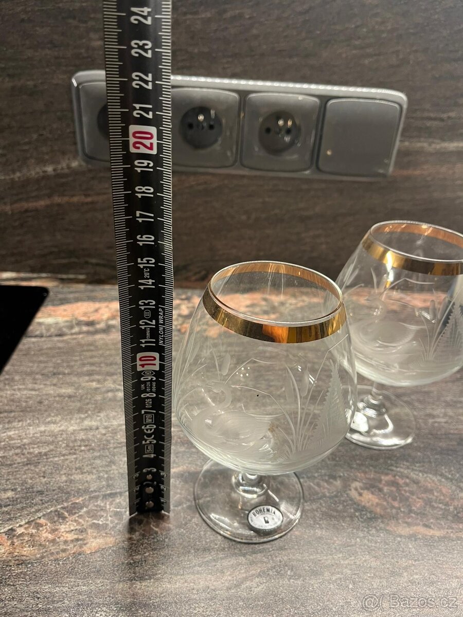 Skleničky Bohemian glass - 6