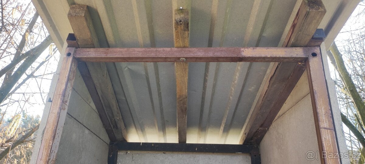 budka, kovová konstrukce + cetris - 6