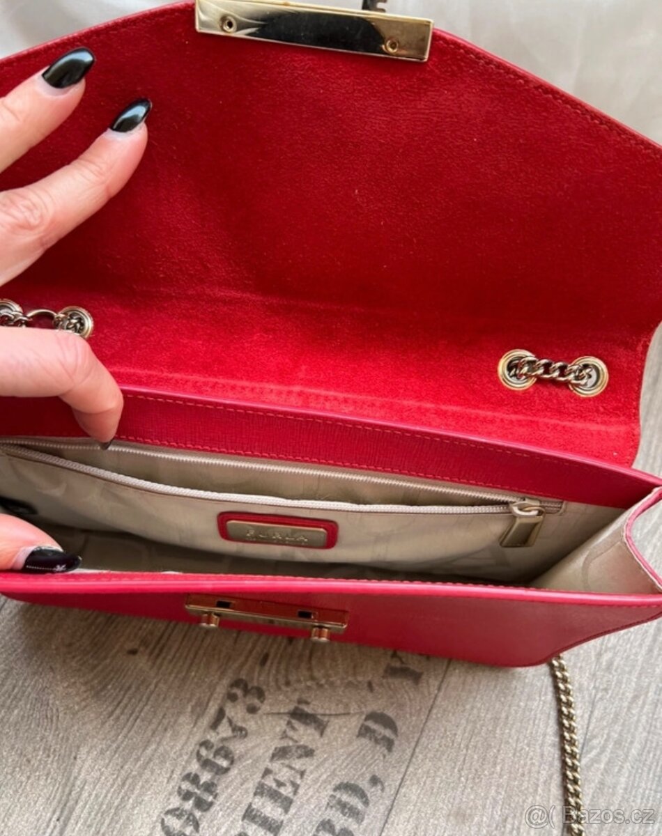 Furla Metropolis červená kabelka - 6