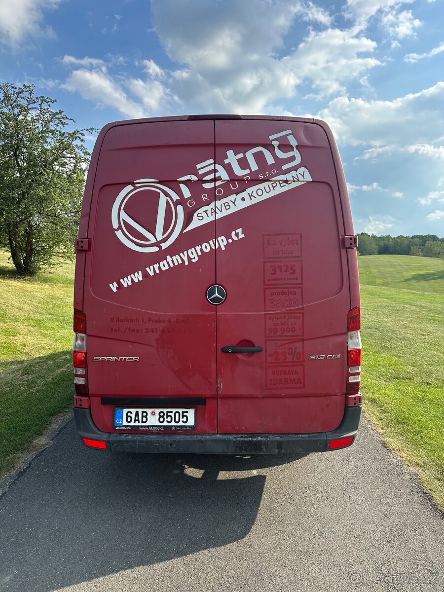 Mercedes Sprinter 313 2,2CDi 2016 nehavarovaný - 6