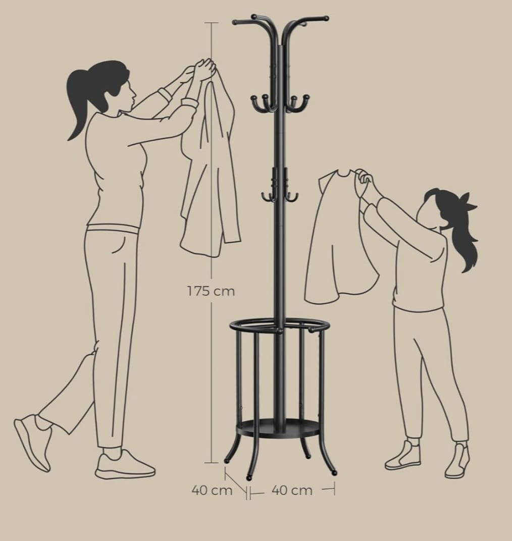 Nový stojanový věšák... - 6