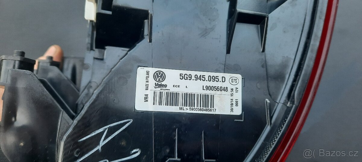 Zadni svetla svetlo vw golf 7 variant - 6