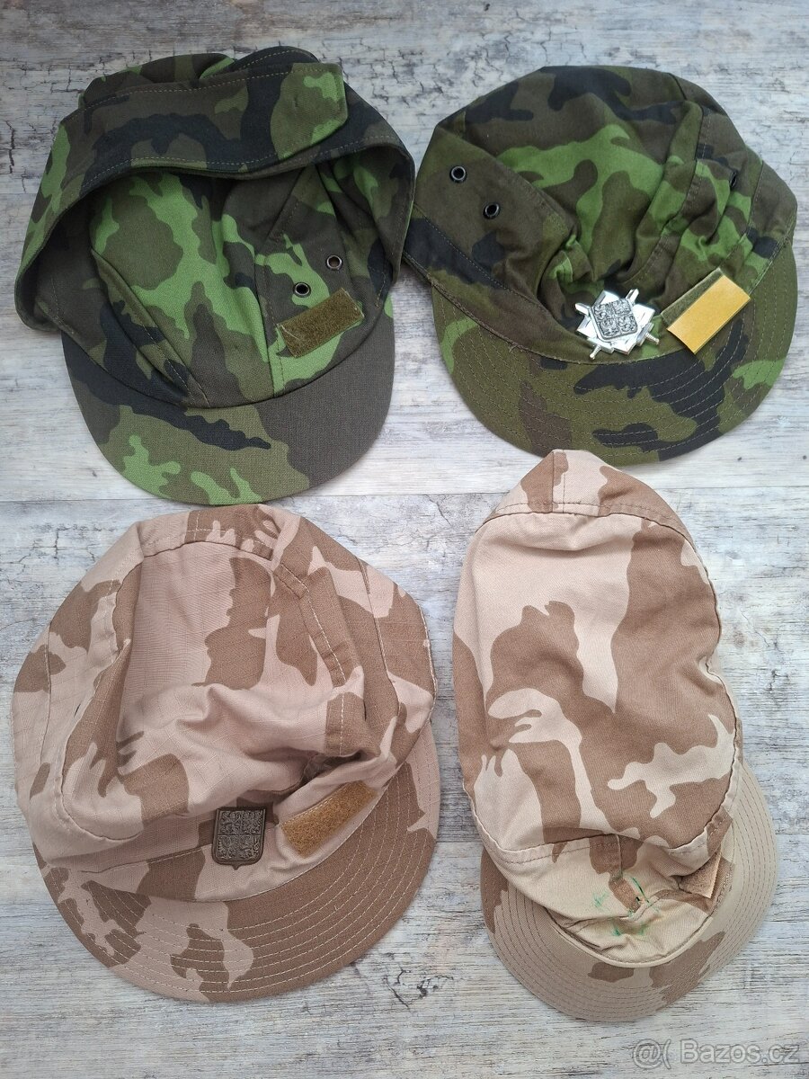 Maskáčové čepice AČR - 6