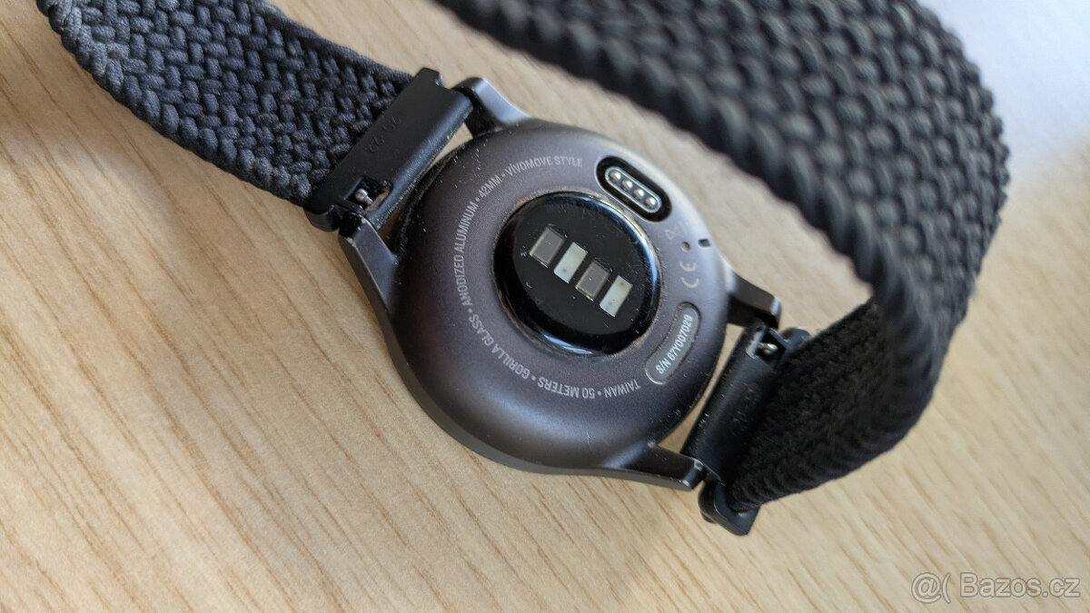 Hodinky Garmin Vivomove 3 Style, černé - 6