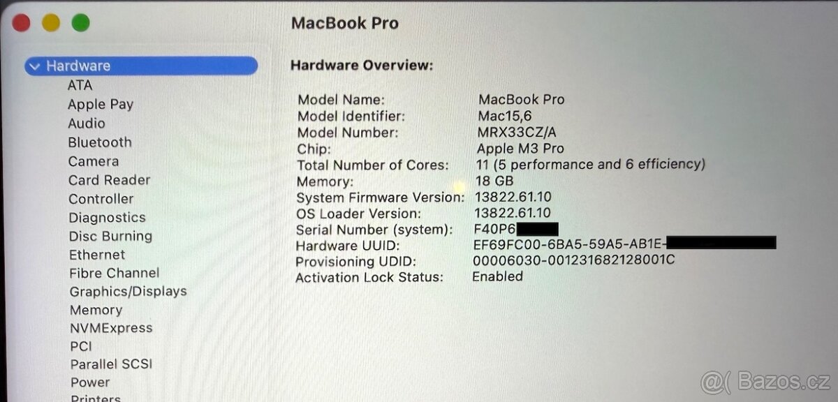 Apple MacBook Pro M3 11c/14g 18/512+256 - 6