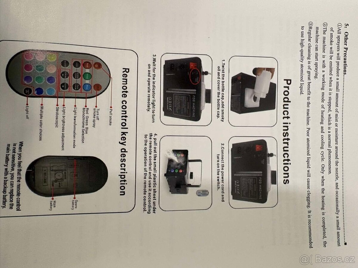 Mlhovač s Led efekty (68) - 6