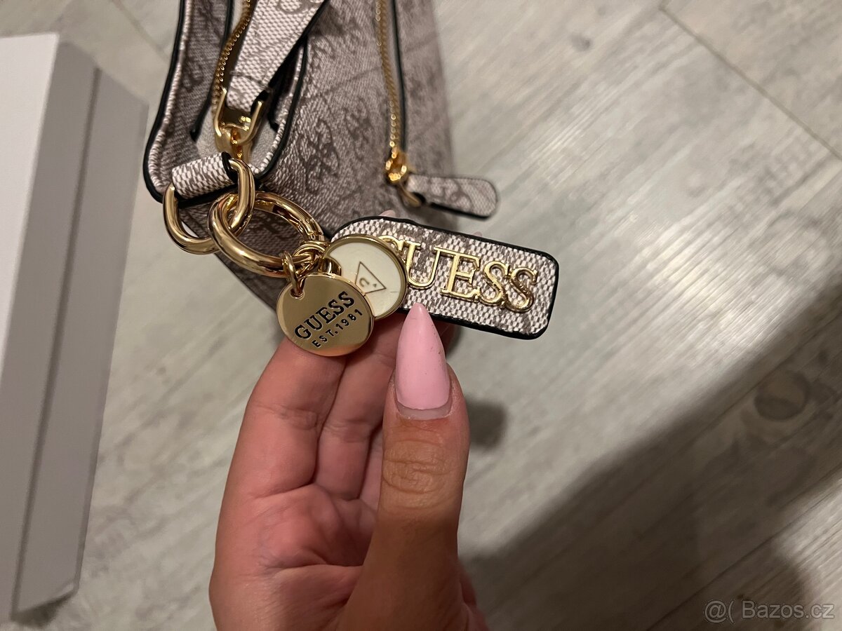 GUESS krémová kabelka - 6