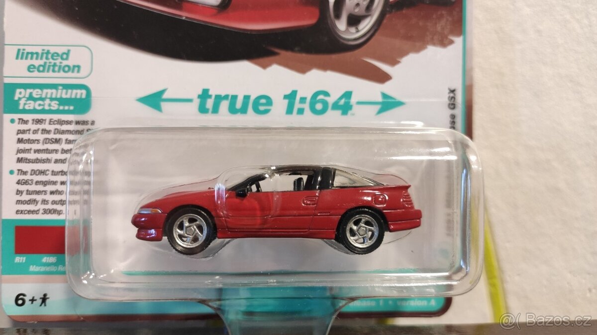 Mitsubishi Eclipse GSX 1991 - model 1:64 Auto World - 6