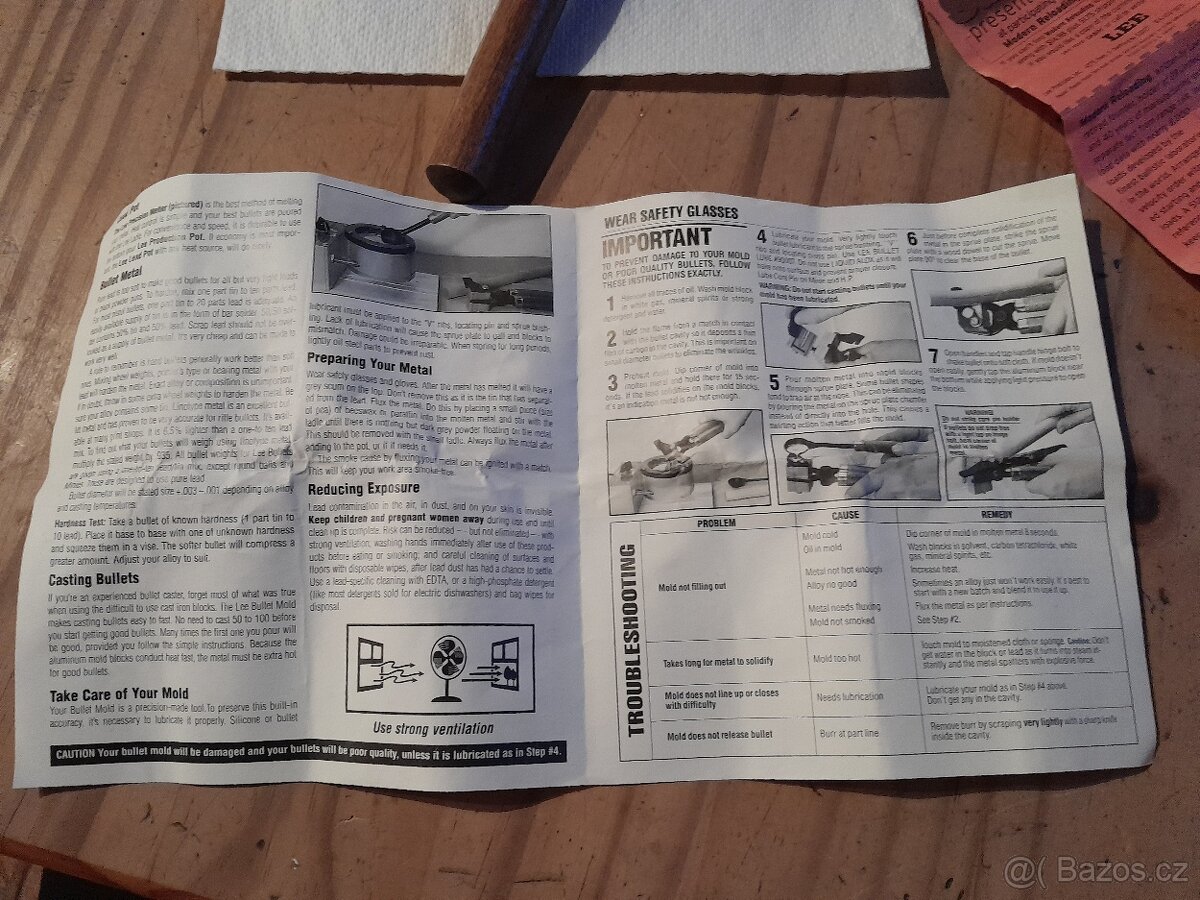 Odlévací kleště - 6