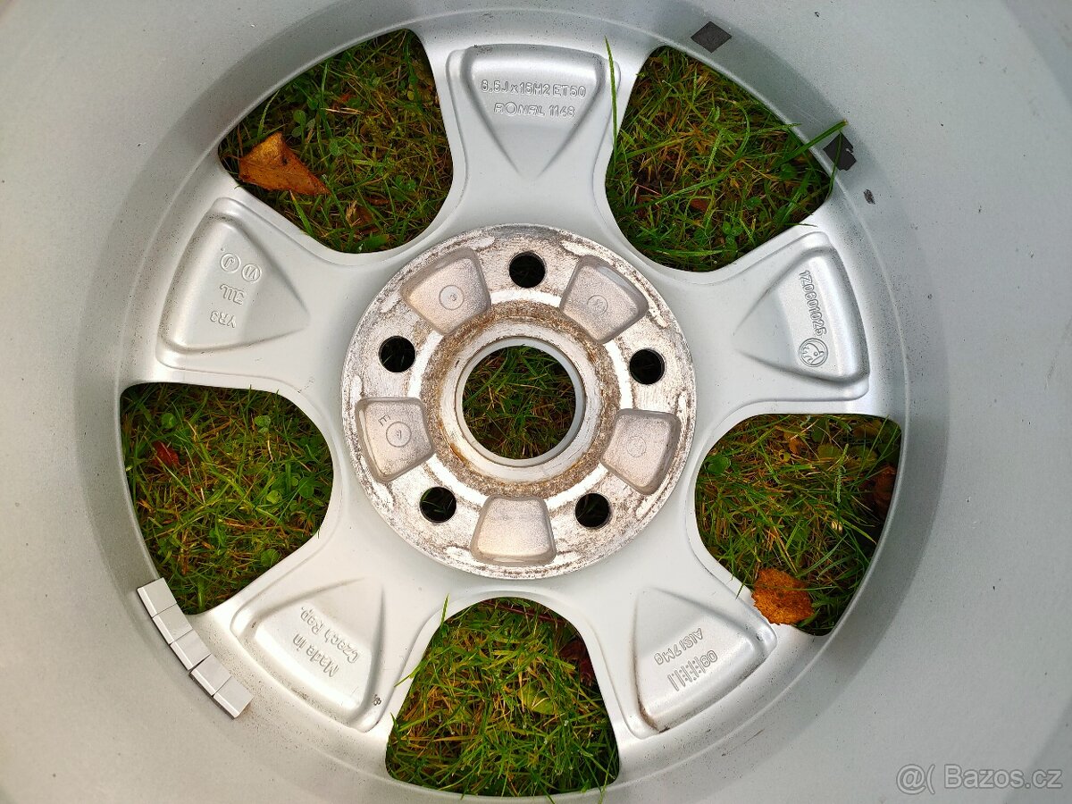 Prodáno - Škoda ALU disky 6,5Jx15H2 ET50 - 6
