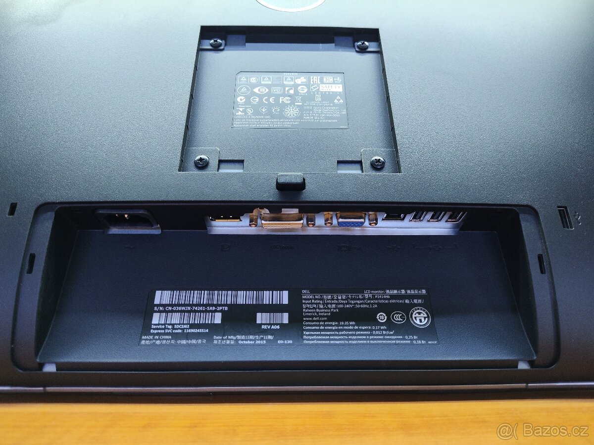 24" Professional monitor Dell IPS-Fhd - 6