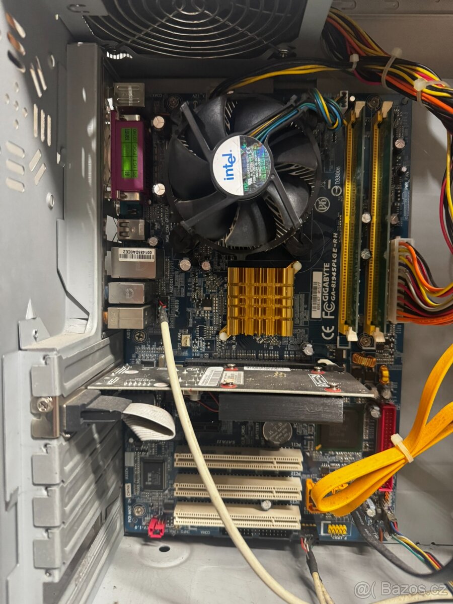 Stolní počítač – funkční sestava Intel, Gigabyte, GPU, DDR2 - 6