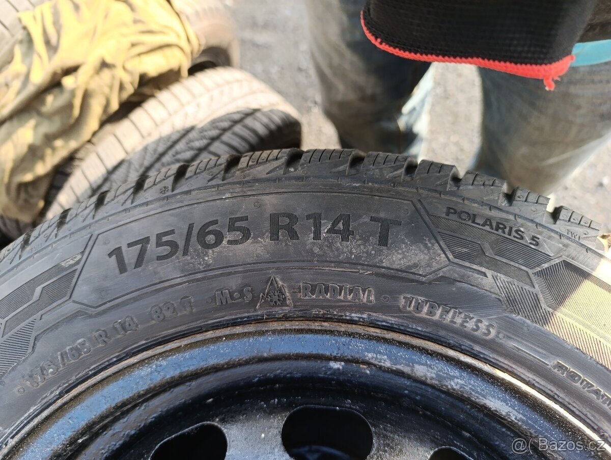 14´´ Zimni sada FORD 4x108 175/65 R14 TPMS - 6