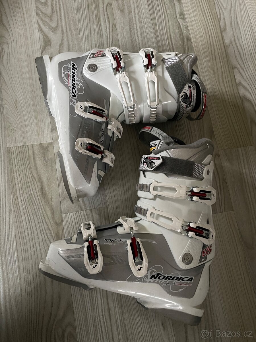 Lyže 160 cm + lyžáky 41-42 - 6