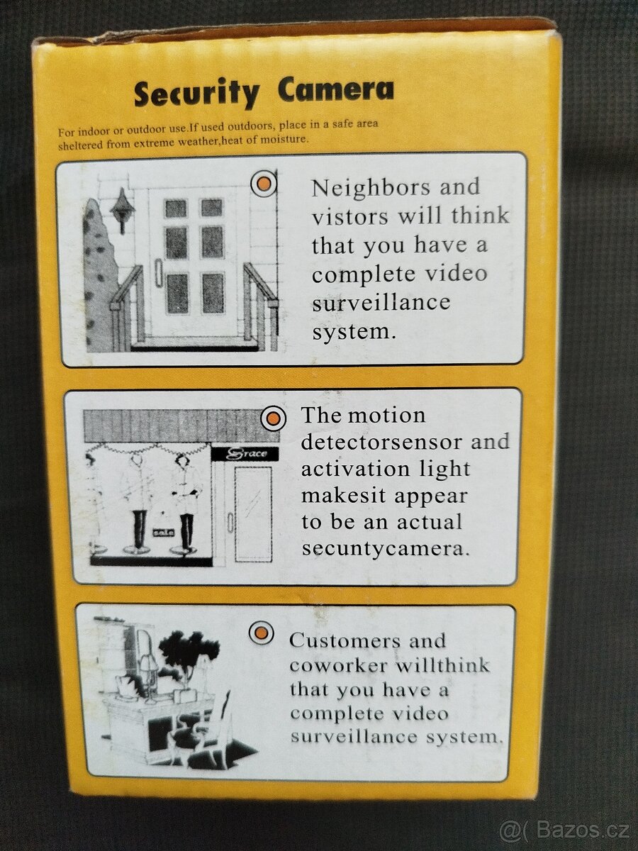 Security Camera černá, nepoužitá - 6