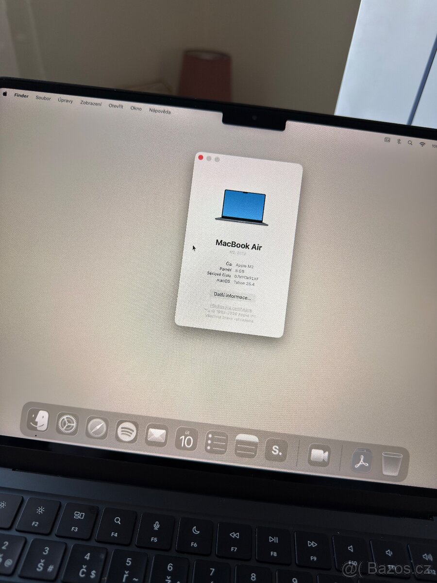MacBook Air 13" M2, 256gb v TOP stavu - 6