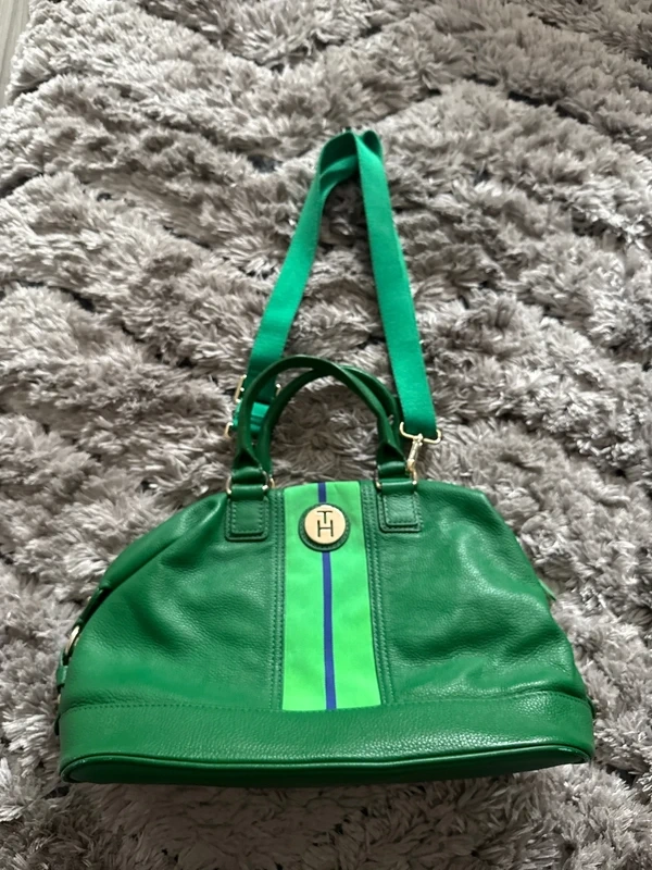 Luxusní krásná kožená kabelka Tommy Hilfiger - 6