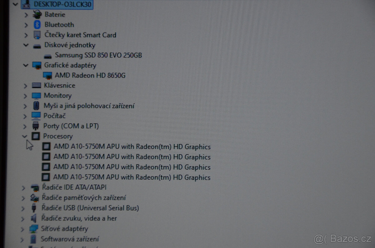 HP Probook 645 A10/12GB/SSD 256GB/záruka - 6