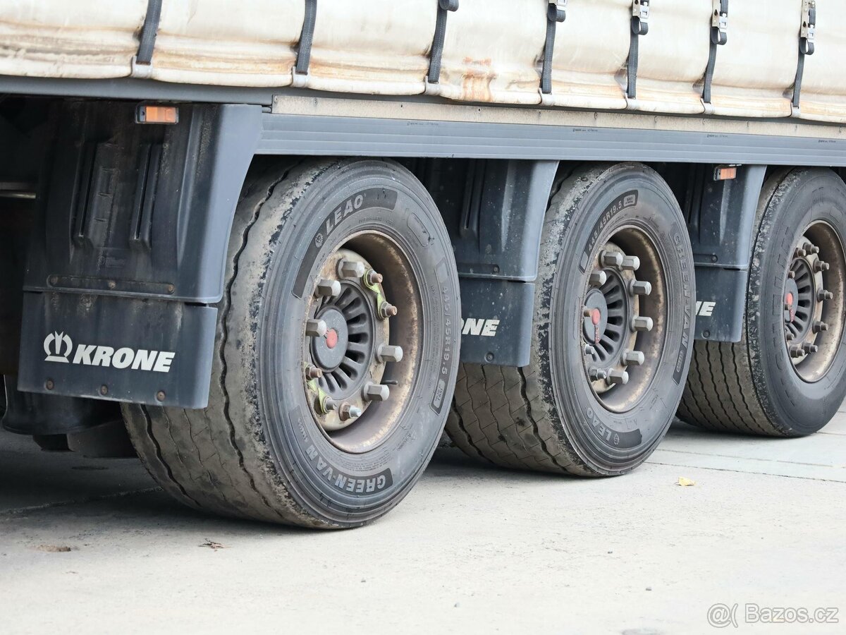 Krone SD, LOW DECK, ZVEDACÍ NÁPRAVA, NÁPRAVY SAF, TŘÍSTRANNÁ - 6