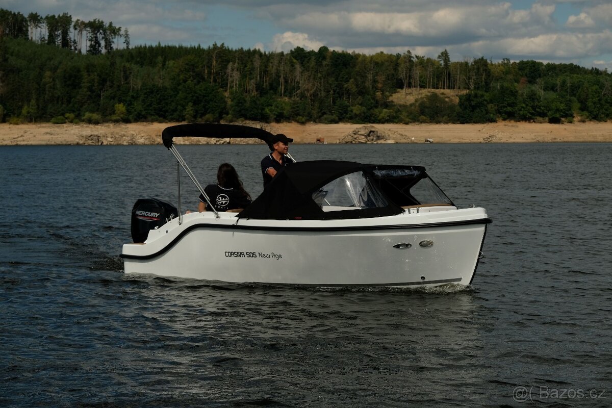 NOVÁ motor.loď Corsiva 505 New Age + Mercury F 60 - 6