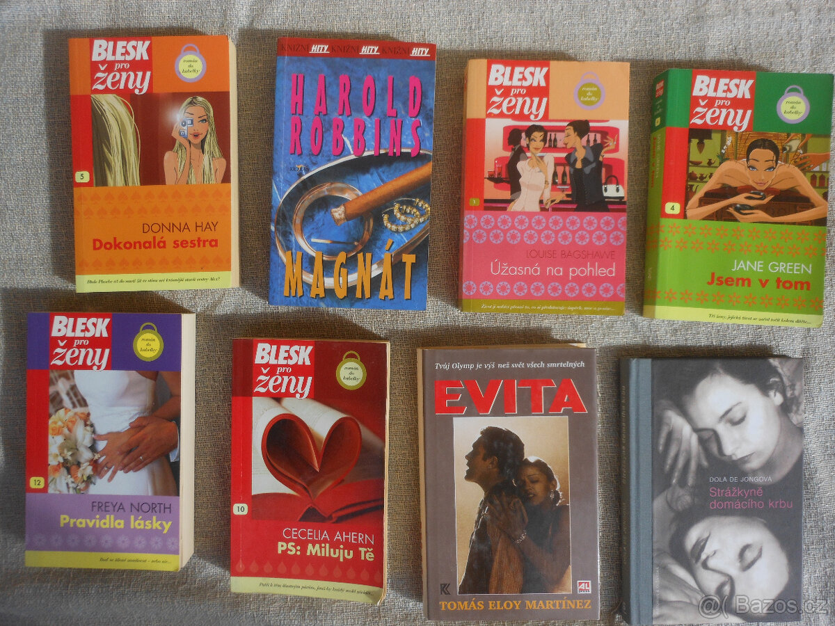 Knihy, romány pro ženy - 6