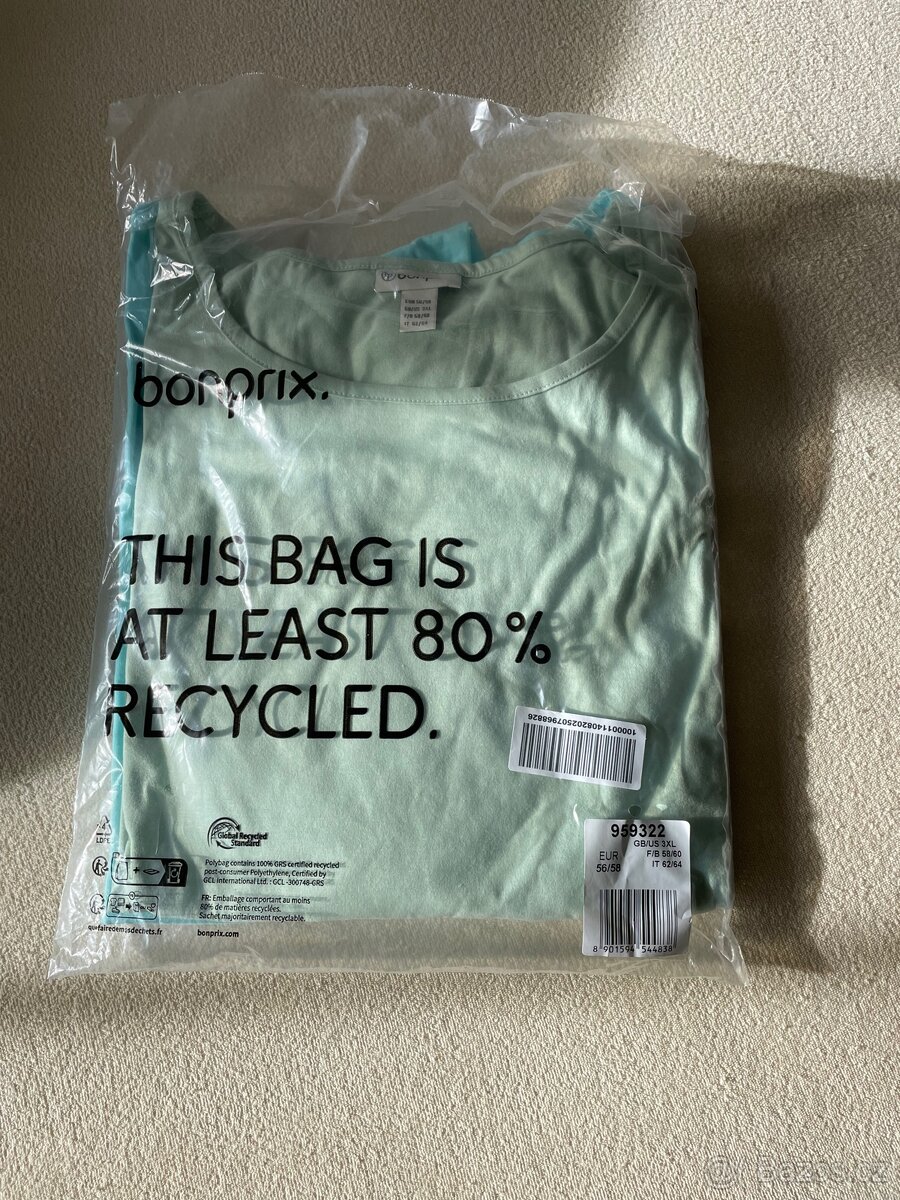 Triko modré, vel. 56/58 - 6